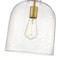 Z-Lite Pearson 1 Light Pendant, Rubbed Brass And Clear Seedy 817-9RB - alternate 4